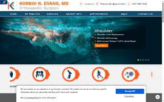Korboi N. Evans, MD, MS, FAAOS of Beltsville