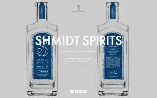 Shmidt Spirits website