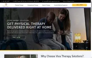 Viva Therapy Solutions of Beltsville website