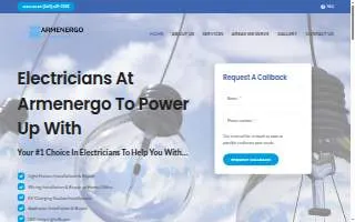 Armenergo Electrician of Bethesda website