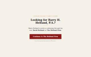 Barry H. Helfand, David Helfand, David Martella, Raquel Smith, Attorneys of Bethesda