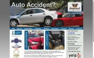 Imperial Auto Body Of Bethesda website