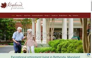 Maplewood Park Place of Bethesda website