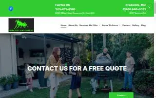 Potomac Pest & Termite Control website