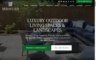 Sebastian Design Build website