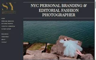 SY Photography website