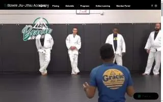 Bowie Jiu-Jitsu Academy website