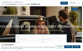 Carey's Brew House website
