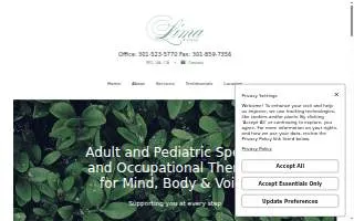 Lima Therapy and Wellness website