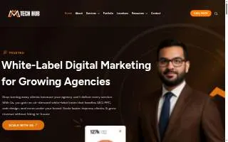 MM Tech Hub website