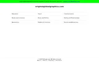 Original Global Graphics, LLC website