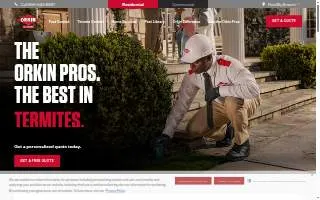 Orkin of Bowie website