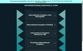 International Graphics of Calverton website