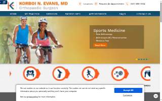 Korboi N. Evans, MD, MS, FAAOS of Calverton