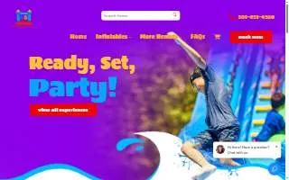 Maryland Bounce Castles website