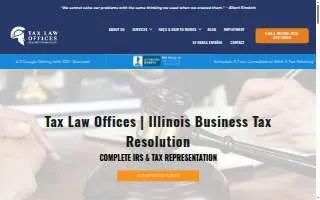Tax Law Offices Inc. of Camp Springs website