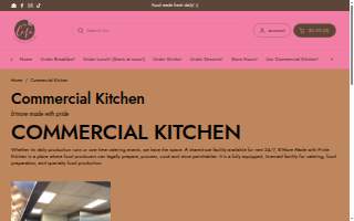 B'More Made with Pride Commercial Kitchen