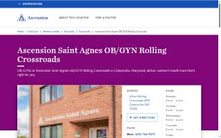 Ascension Saint Agnes OB/GYN Rolling Crossroads