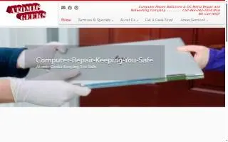 Atomic Geeks website