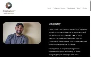 CraigCapture website