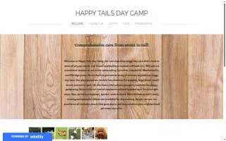 Happy Tails website