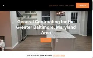 Mammoth Construction website