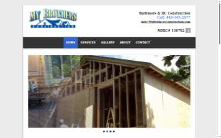 My Brothers Construction of Catonsville