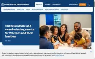 Navy Federal Credit Union of Cherry Hill website