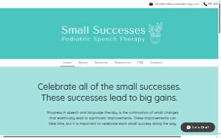 Small Successes Pediatric Speech Therapy