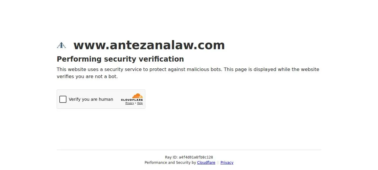 Antezana & Antezana, LLC - Maryland Personal Injury Lawyers of Chillum website