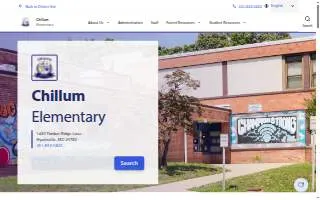 Chillum Elementary School website