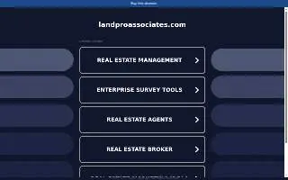 Land Pro & Associates, LLC of Chillum website