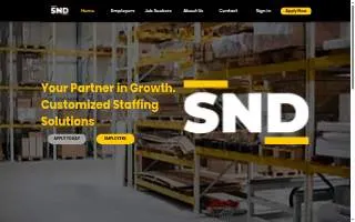 SND Staffing Hyattsville Office of Chillum website