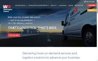 Washington Express LLC of Fort Washington website