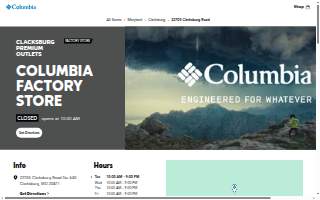 Columbia Factory Store of Clarksburg