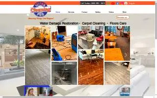 Custom Cleaning Pro - Carpet Care - Water Damage Restoration - Floor Care website