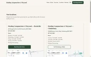 Healing Acupuncture & Beyond website
