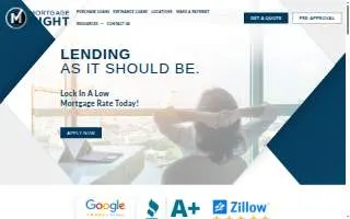 MortgageRight of Clarksburg website