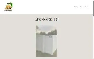 AFK Fence LLC of Clinton website