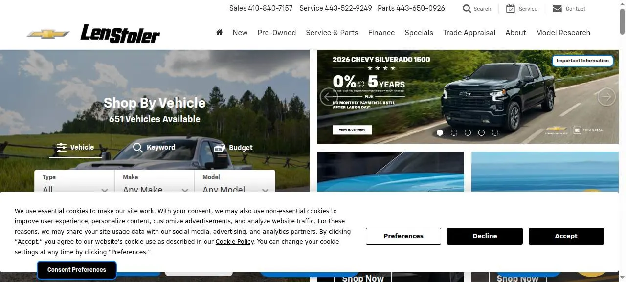 Heritage Hills Law website