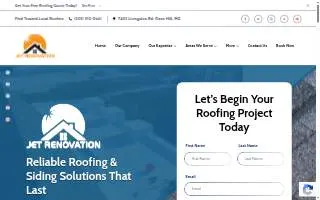 Jet Renovation website