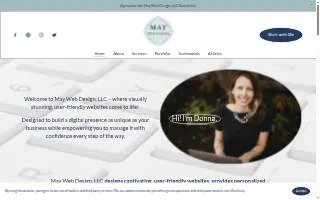 May Web Design, LLC website