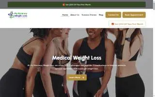 My Harmony Weight Loss of Cockeysville website