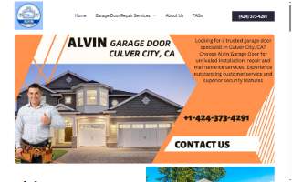SS White Garage Doors