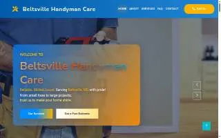 Beltsville Handyman Care website