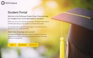 onCampus Repairs website