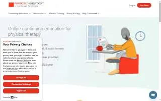 Physical Therapy & Sports Medicine Center of College Park website