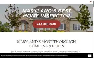 1st American Home Inspections LLC of Columbia website