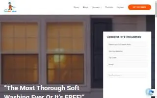 360 Soft Wash website