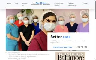Aziz Obgyn (H Aziz) of Columbia website